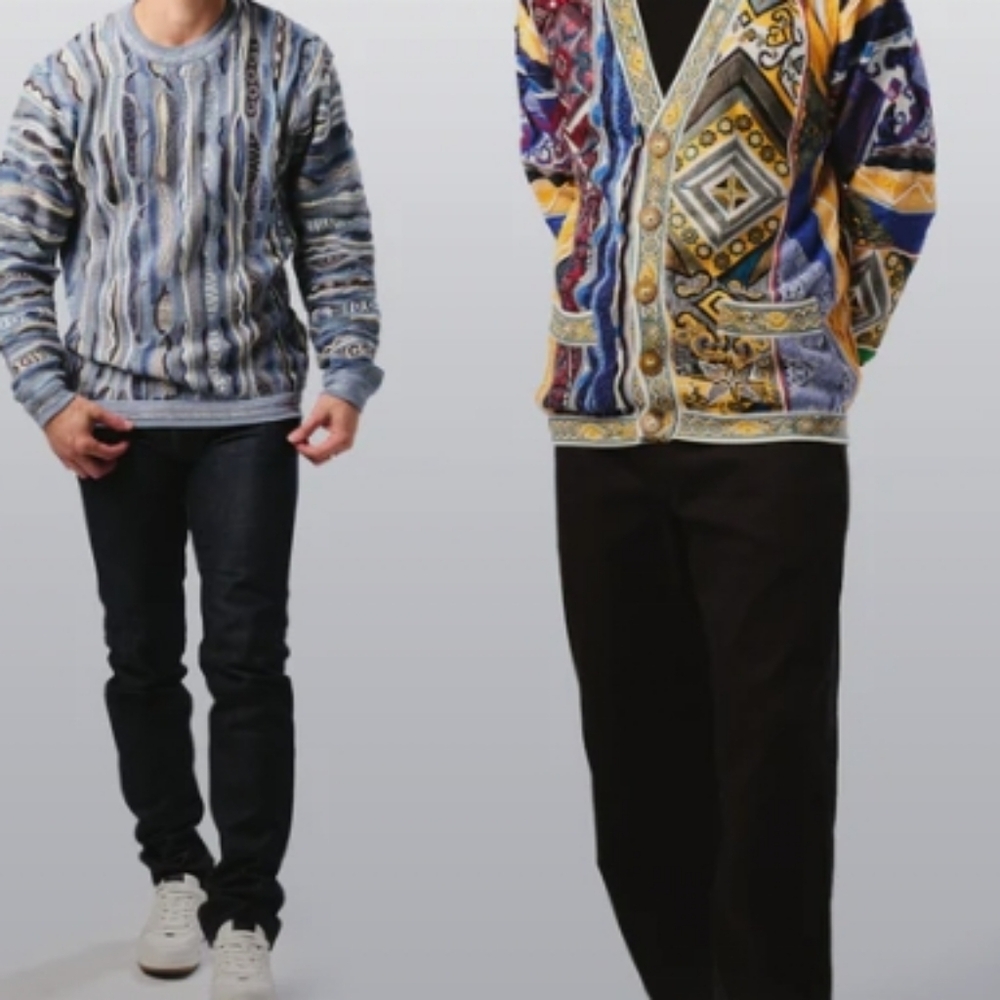 Vintage Coogi men's crewneck knit sweater - Picture 4 of 17